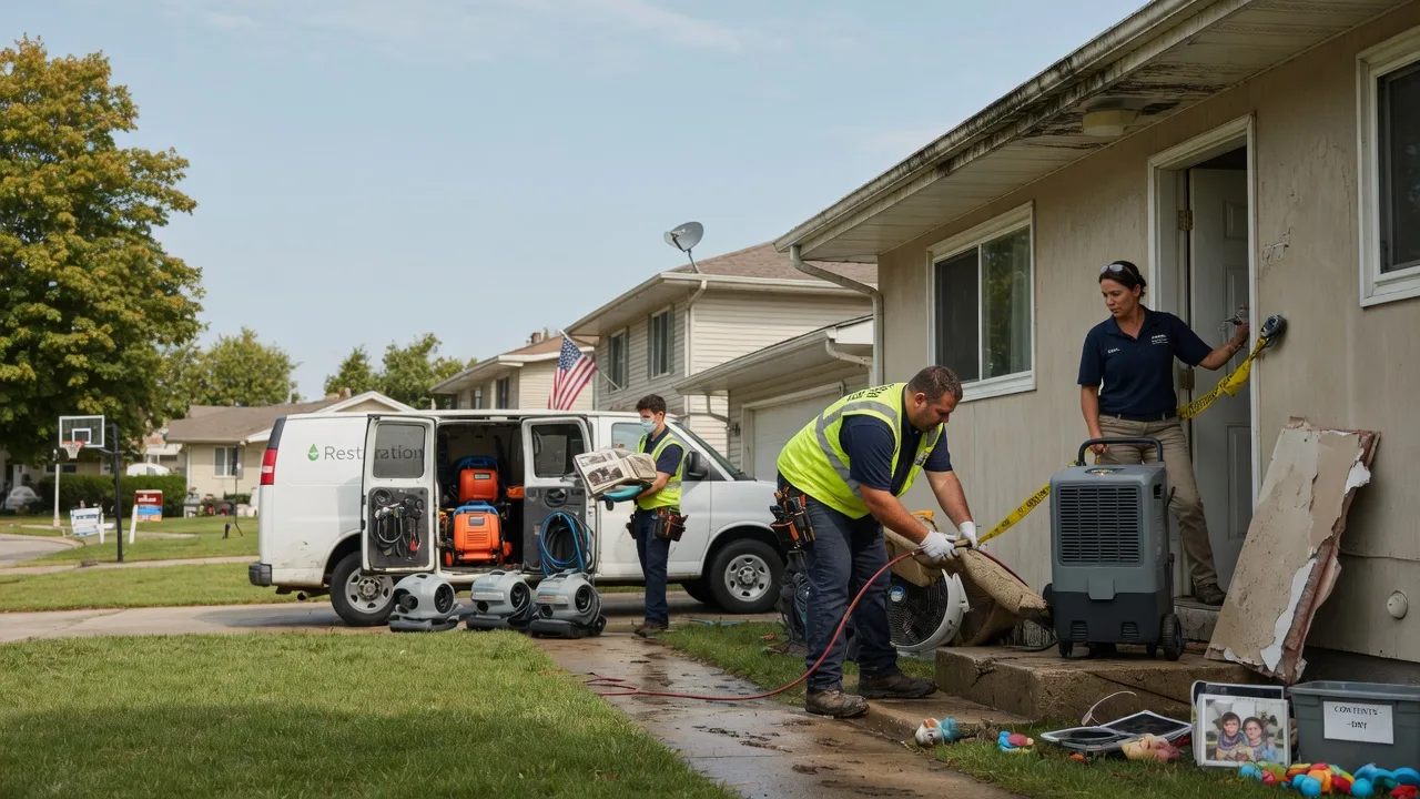 Water Damage Restoration in Matthews, IN near me